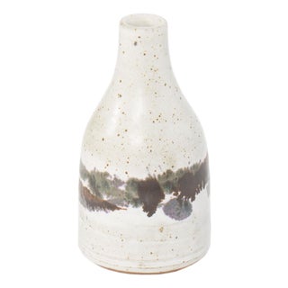 Richard Peeler Signed Studio Pottery Vase For Sale