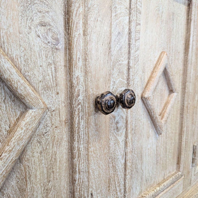 Rustic Four Door Buffet For Sale - Image 9 of 10
