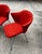 Up for consideration is a beautiful vintage red Coalesse Steelcase abstract accent chair. This would look lovely in your...