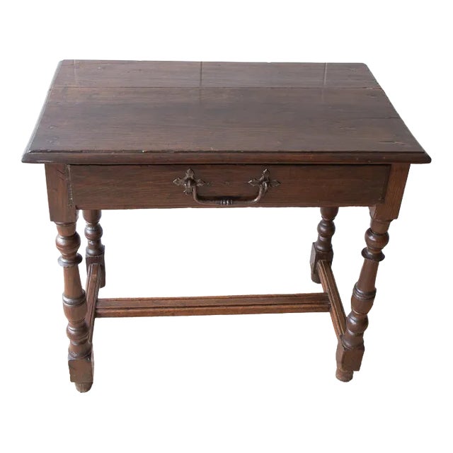 French Louis XIII Oak table, 19th Century For Sale