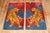 Folk Art Vintage Zabihi Collection Tiger Tibetan Rugs - A Pair - 2'8" x 4'9" For Sale - Image 3 of 9