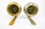 Brass 1960s Swedish Brass and Glass Wall Sconces by Hans-Agne Jakobsson - A Pair For Sale - Image 8 of 11