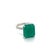 Natural Emerald and Diamond Ring size 6.5 and set in 14k White Gold 8.27 TCW Certified $4,950 310998 Nothing says, “I Love...
