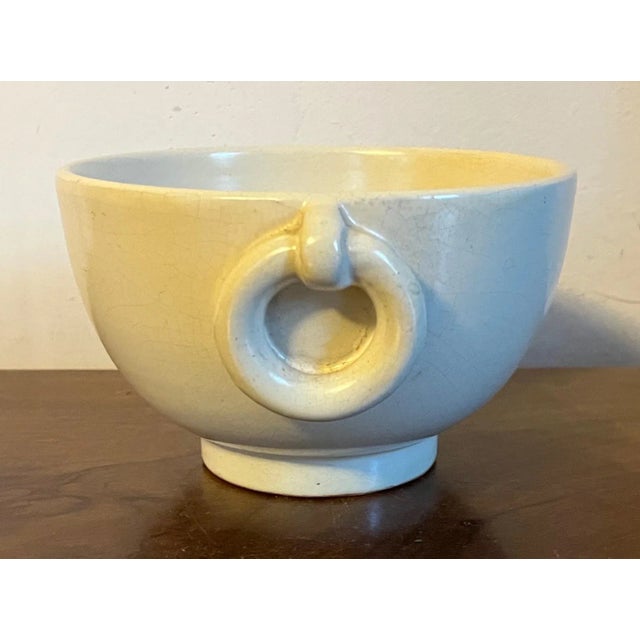 Art Deco French Art Deco Pottery Bowl for Ovington Bros. New York City 1920's For Sale - Image 3 of 13