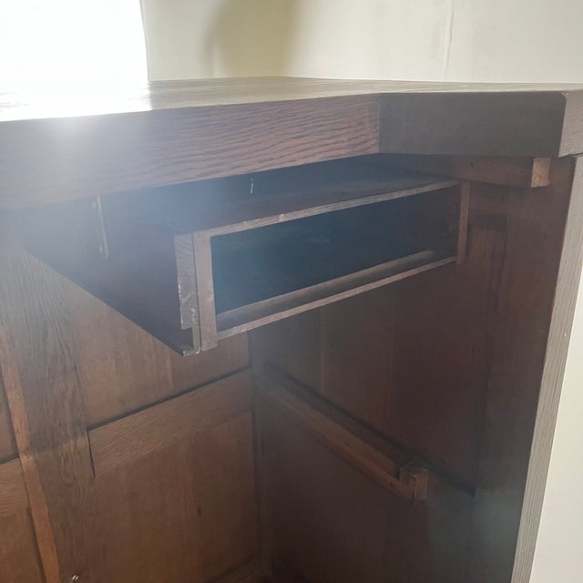 Vintage Bar in Oak, 1960s For Sale - Image 13 of 18