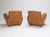 Art Deco Pair of Art Deco French Leather Club Chairs For Sale - Image 3 of 12