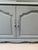 Wood Vintage French Style Painted Display Cabinet For Sale - Image 7 of 11
