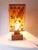 Large Vintage Lamp in Wood, Metal and Fabric, 1970s For Sale - Image 4 of 15