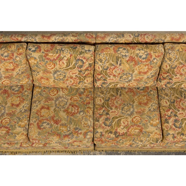 Mid 20th Century Vintage French Country Sofas in Floral Tapestry – A Pair For Sale - Image 5 of 18