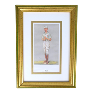 "Buck" (Walter S. Buckmaster) Polo Player Spy Print