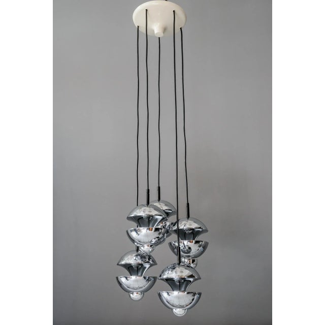 Chandelier by Klaus Hempel for Kaiser Leuchten, 1972 For Sale - Image 15 of 15