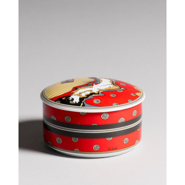 Ceramic Visit to Japan Collectors Box No. 7 by Kathy Still for Rosenthal Studio-Line, Germany, 1980s For Sale - Image 7 of 13