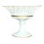 Vintage Regency Haviland Limoges Reticulated Pierced Porcelain Compote For Sale