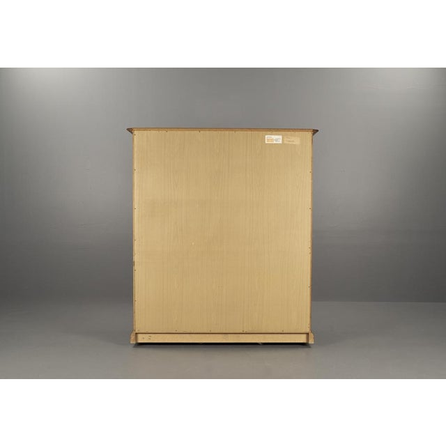 Brutalist Oak Sideboard with Wood Cassette Fronts by Gerhard Bartels, 1970s For Sale - Image 15 of 18