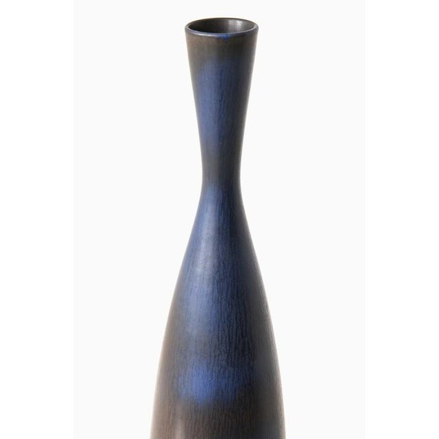 1960s Scandinavian Modern Vase in Ceramic by Berndt Friberg, 1965 For Sale - Image 5 of 7