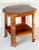 Art Deco Art Deco Octagonal Side Table With Burr Walnut Veneer From England For Sale - Image 3 of 7
