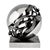 Art Deco Wrought Iron Mistletoe Paperweight by Edgar Brandt, France, 1921 For Sale - Image 4 of 12