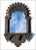 Truly fabulous antique mirror that we guesstimate to be late 19thC. Maker and country of origin not known. Over the top...