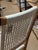Restored Vintage Child’s Rocking Chair With Hand-Woven Macramé Seat For Sale In Dallas - Image 6 of 8