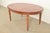 Brown Baker Furniture Style French Regency Louis XVI Carved Walnut Extension Dining Table, Newly Refinished For Sale - Image 8 of 13