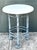 Vintage Postmodern Cast Aluminum Outdoor Side Table - 895 For Sale - Image 4 of 12