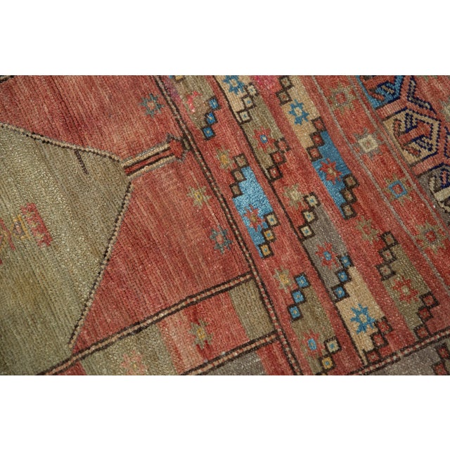 Vintage Distressed Oushak Square Rug - 2'7" x 3'2" For Sale - Image 10 of 11