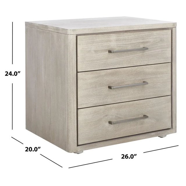 This outstanding Rosey Nightstand is at once elegant and discrete, making it ideal for today’s classic-contemporary...