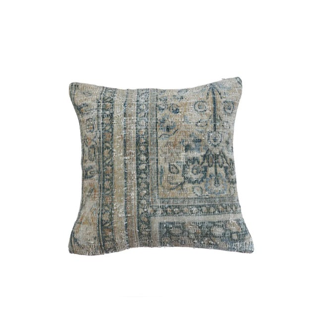 Worn Decorative Pillow Cover For Sale - Image 4 of 4