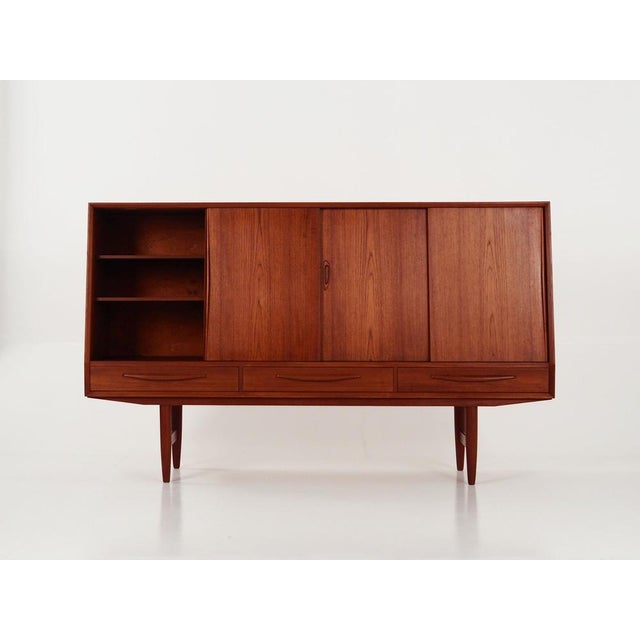 Danish Teak Highboard, 1970s For Sale - Image 3 of 18