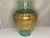 Early 20th Century Moser Uranium Glass Vase: Gilt Frieze, Renaissance Revival, 13" Tall For Sale - Image 6 of 10