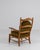 1970s Oak Brutalist Armchair, Antique, France, Circa 1970 For Sale - Image 5 of 15