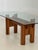 Wooden Dining Table with Glass Top, 1970s For Sale - Image 11 of 16