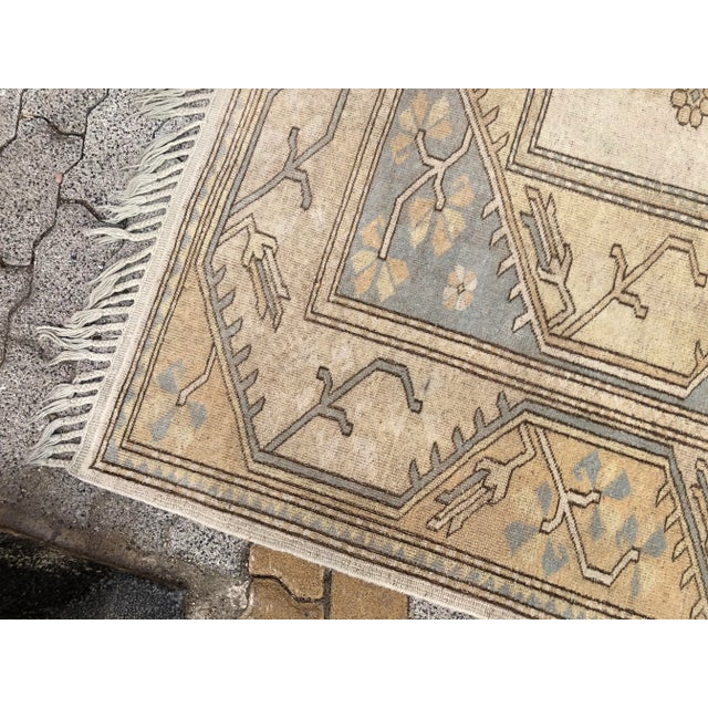 1960s Vintage Turkish Handknotted Home Decor Rug For Sale - Image 9 of 11