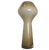 17+ Iin. Massimo Vignelli Venini Fungo Style Murano Beige Striped Art Glass Vase For Sale - Image 10 of 13