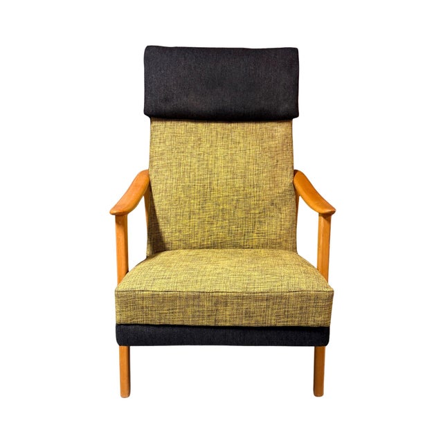 Mid 20th Century Mid 20th Century Swedish Sculptural Lounge Chair For Sale - Image 5 of 5