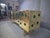 Wood Italian Brass and Black Glass Sideboard with 24 Green Murano Glass Jewels from Justfurnituress SRL For Sale - Image 7 of 11