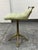 French Brass Swivel Stool, Circa 1940's For Sale - Image 4 of 12