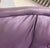 Wood Mid 20th Century Vintage Purple Leather & Teak 3 Piece Sectional Sofa For Sale - Image 7 of 9