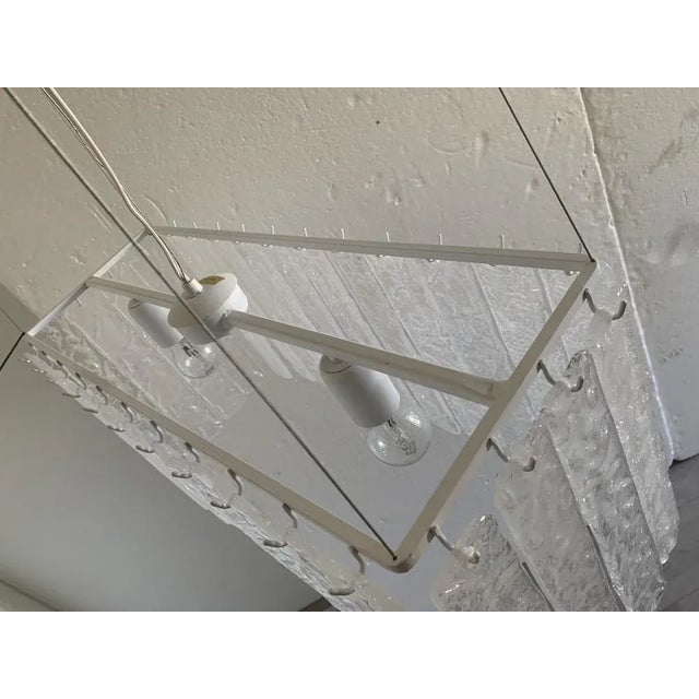 Early 21st Century Murano Style Glass Sputnik Opalino Italian Handmade Chandelier from Simoeng For Sale - Image 5 of 12