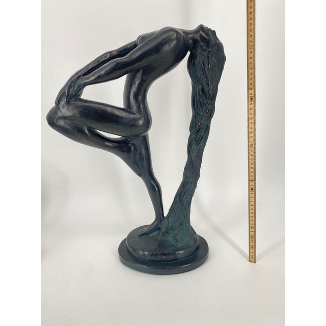 Art Deco Style Sultry Awakening Sculpture by Klara Sever for Austin Productions USA, 1979 For Sale - Image 17 of 18