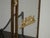 Vintage French Provincial Ribbons Love Birds Gold Brass Fireplace Screen #1 For Sale - Image 9 of 15