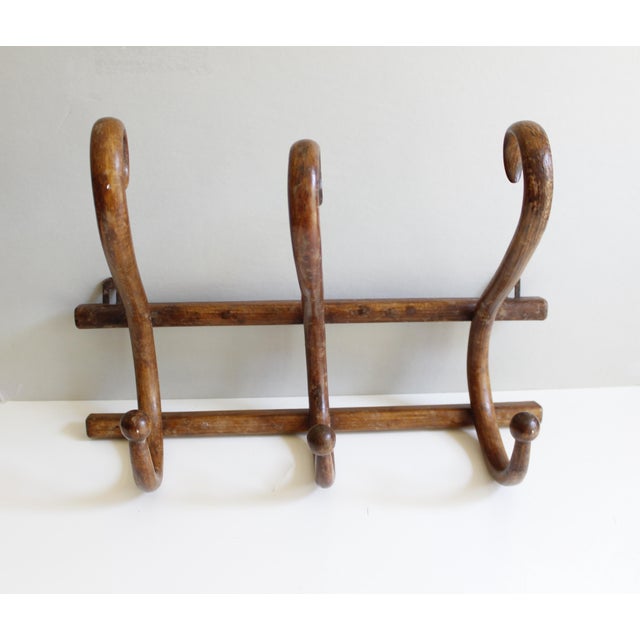 Antique Bentwood Coat Rack Chairish