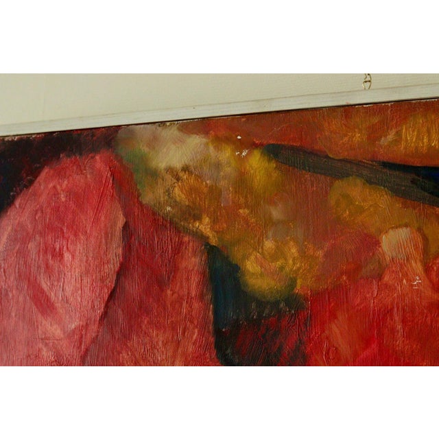 1960s Borgenhög, Abstract Composition, 1968, Oil on Canvas, Framed For Sale - Image 5 of 11