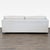 2010s Crate & Barrel 3-Seat Modern Light Cream Sofa For Sale - Image 5 of 11