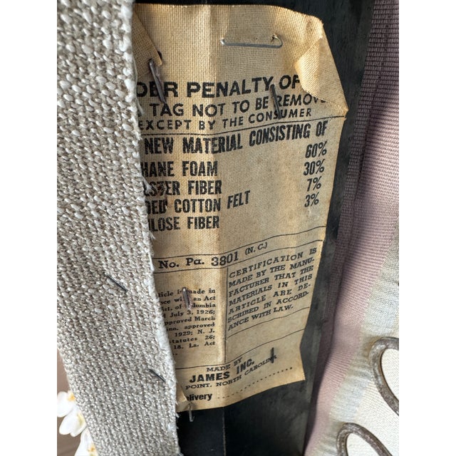 1950s Milo Baughman for James, Inc. Mid-Century Modern Walnut Upholstered Recliner For Sale - Image 10 of 12