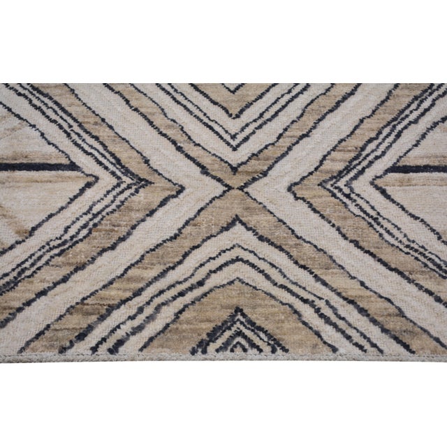 Moroccan Moroccan Hand Knotted Wool Rug, 8'5"x12'3" For Sale - Image 3 of 6