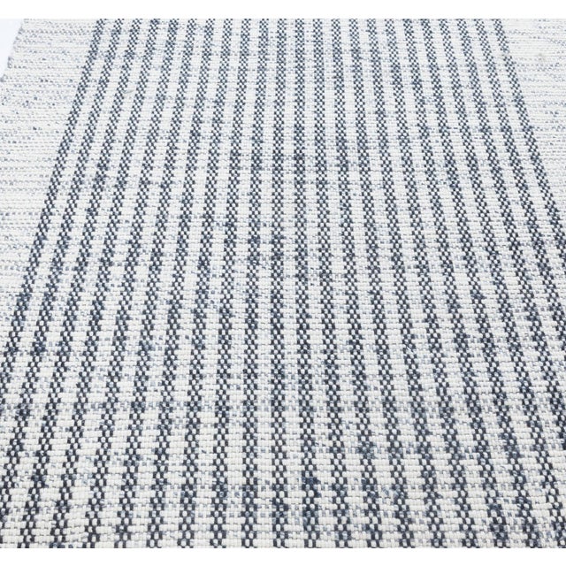 Modern Modern Flat-Weave Wool Runner by Doris Leslie Blau For Sale - Image 3 of 5