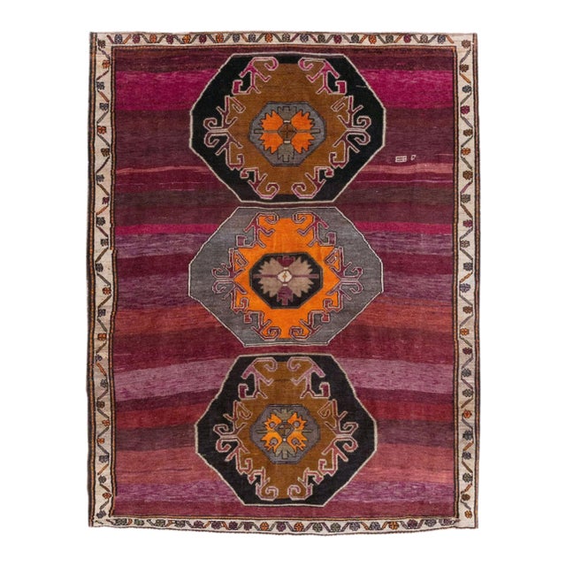 Galerie Shabab Collection Mid-20th Century Turkish Anatolian Tribal Carpet For Sale