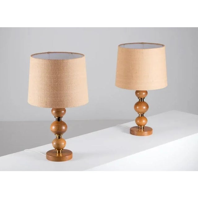 Swedish Table Lamps, 1960s, Set of 2 For Sale - Image 4 of 12