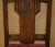 English Art Deco Hall Chairs in Oak, 1930s, Set of 2 For Sale - Image 6 of 18